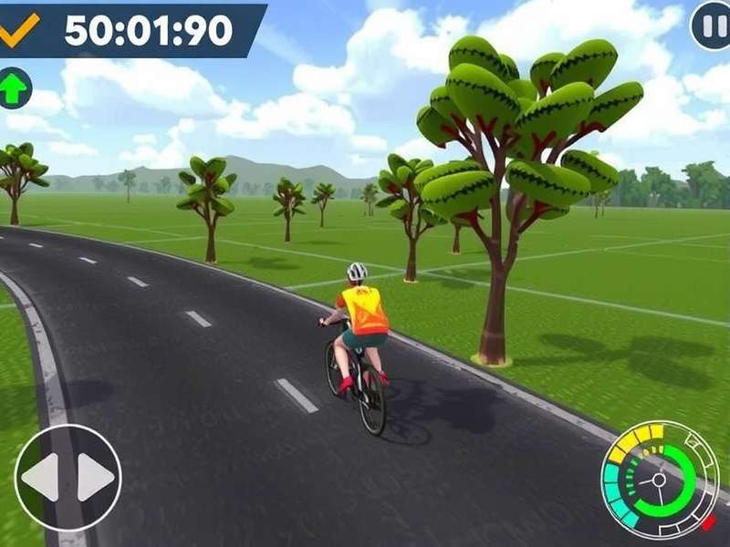 Madhapur Cycling Champs Gameplay Screenshot